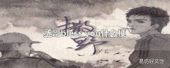 丞哥bless you什么梗