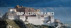 拉萨人口2021总人数口