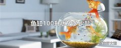 鱼缸100升水放多少盐