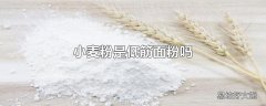 小麦粉是低筋面粉吗