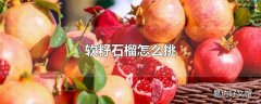 软籽石榴怎么挑