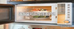 铁饭盒可以放微波炉吗