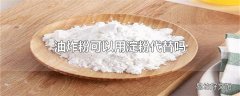 油炸粉可以用淀粉代替吗