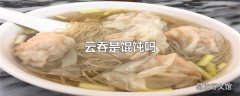 云吞是馄饨吗