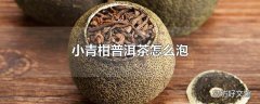 小青柑普洱茶怎么泡