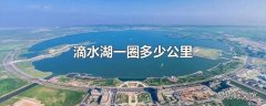 滴水湖一圈多少公里