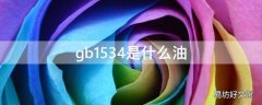 gb1534是什么油