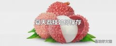 夏天荔枝如何保存