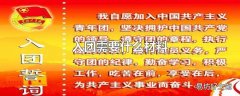 入团需要什么材料