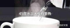 45度水温大概有多热