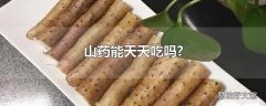 山药能天天吃吗?