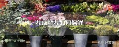 花店鲜花如何保鲜