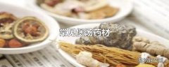 常见煲汤药材