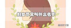 妇女节又叫什么名字