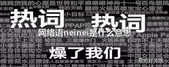 网络语neinei是什么意思