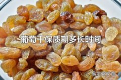 葡萄干保质期多长时间 葡萄干怎么算坏了