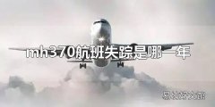 mh370航班失踪是哪一年 mh370航班找到了吗